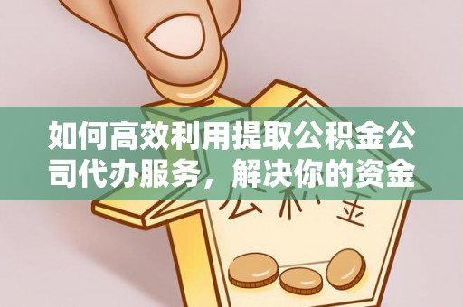 泗礁如何高效利用提取公积金公司代办服务，解决你的资金难题