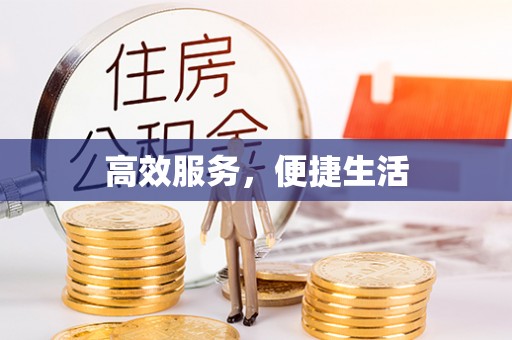 泗礁高效服务，便捷生活