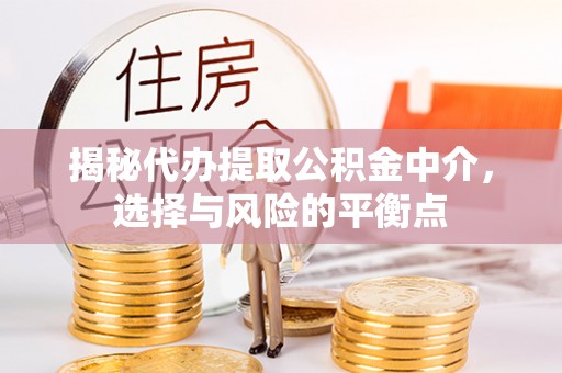 泗礁揭秘代办提取公积金中介，选择与风险的平衡点