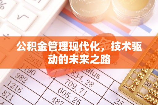 泗礁公积金管理现代化，技术驱动的未来之路